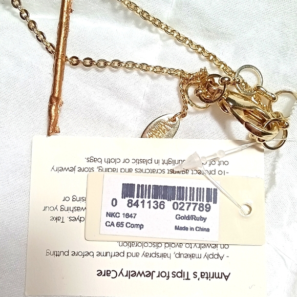 ❤️New Amrita Singh Cross Necklace❤️ - Picture 4 of 4